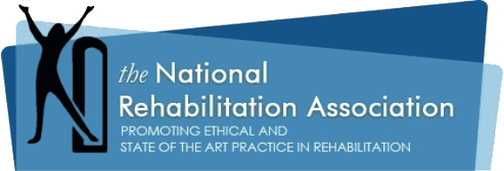 national rehabilitation association logo: promoting ethical and state of the art practice in rehabilitation